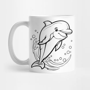 I Love Dolphins Mug